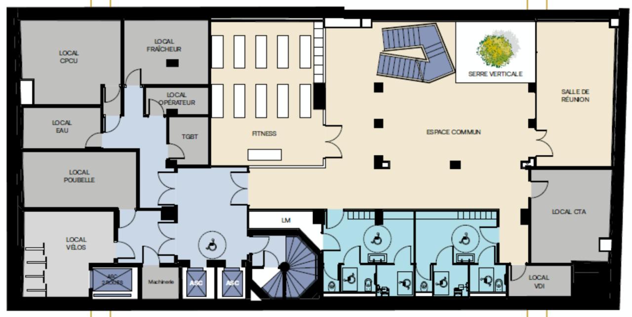 Bureau Paris 2525m² Location bureau Paris OLBUR2200744 2